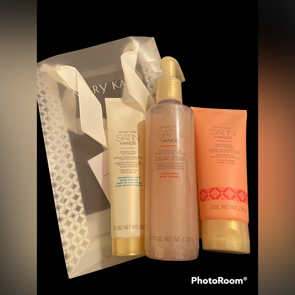 Ensemble cadeau rose citron